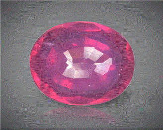 Natural Ruby Certified  4.15CTS-17668